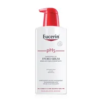 ? Eucerin pH5 Hydro Serum 400 ml ยูเซอริน ซีรั่ม โลชั่น สูตร บำรุงผิวยาวนาน 12 ชม ขนาด 400 มล. 1 ขวด 17317 [ ส่งจากไทย ]