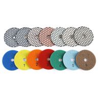 1Pc 3 Diamond Dry Polishing Pad Grinding Wheel 50-3000grit For Granite Marble Sanding Disc Construction Power Tool Parts