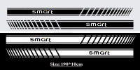 2pcs สติกเกอร์ตัวรถสำหรับ Benz smart fortwo forfour forjeremy