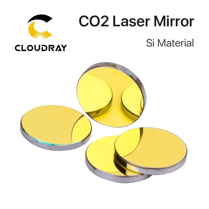 cloudray-co2-laser-si-reflective-mirrors-for-laser-engraver-gold-plated-silicon-reflector-lenses-dia-19-20-25-30-38-1-mm