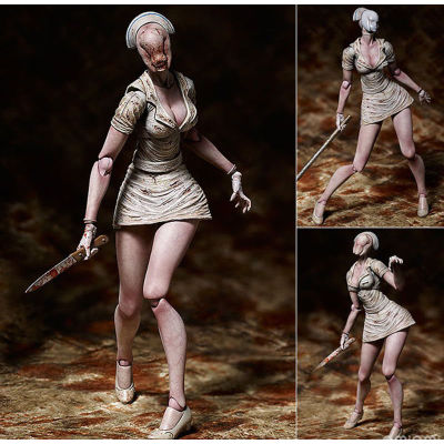 Figma ฟิกม่า Figure Action Silent Hill 2 ไซเลนต์ฮิลล์ 2 เมืองห่าผี Bubble Head Nurse Ver แอ็คชั่น ฟิกเกอร์ Anime อนิเมะ การ์ตูน มังงะ ของขวัญ Gift จากการ์ตูนดังญี่ปุ่น สามารถขยับได้ Doll ตุ๊กตา manga Model โมเดล