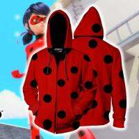 เสื้อสเวตเตอร์Hoodie Ladybug 3D