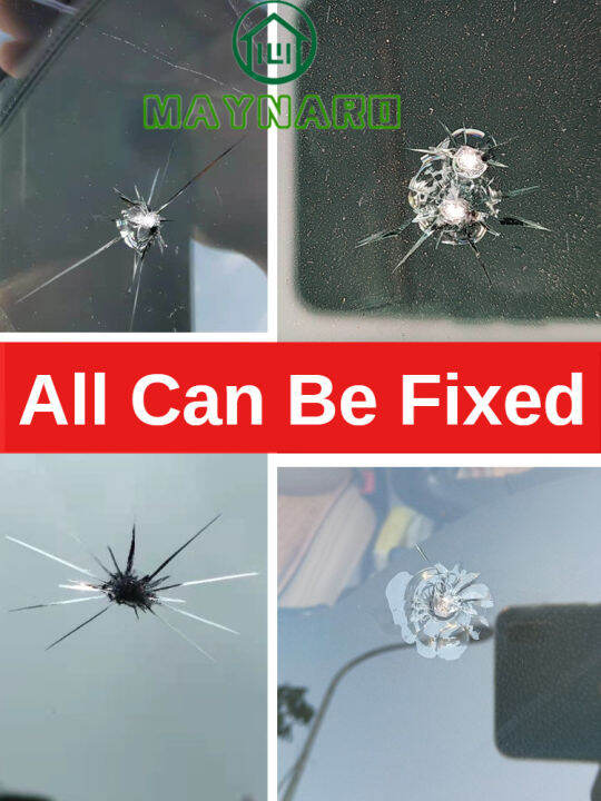 Car glass crack repair fluid front windshield glass crack repair ...