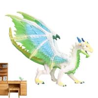 Ice Dragon Statue Realistic Dragon Toys Dragon Figurine Kids Dragon Educational Toys Educational Dragon Figurine Dragon Figures steady