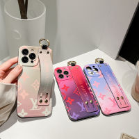 Luxury brand LV Wristband Phone case 14 14Plus 14pro 14promax 13 13pro 13promax Case Fashion Gradient simple iphone case soft shell phone case 11 11promax Trendy iphone 12 12pro 12promax classic Upgrade