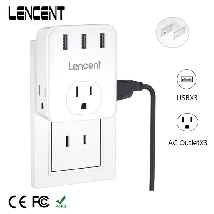 new-popular-lencent-extender-พร้อม3outlets-3พอร์ต-usb-อะแดปเตอร์-fortoutlet-plug-extender-สำหรับบ้าน-การเดินทาง