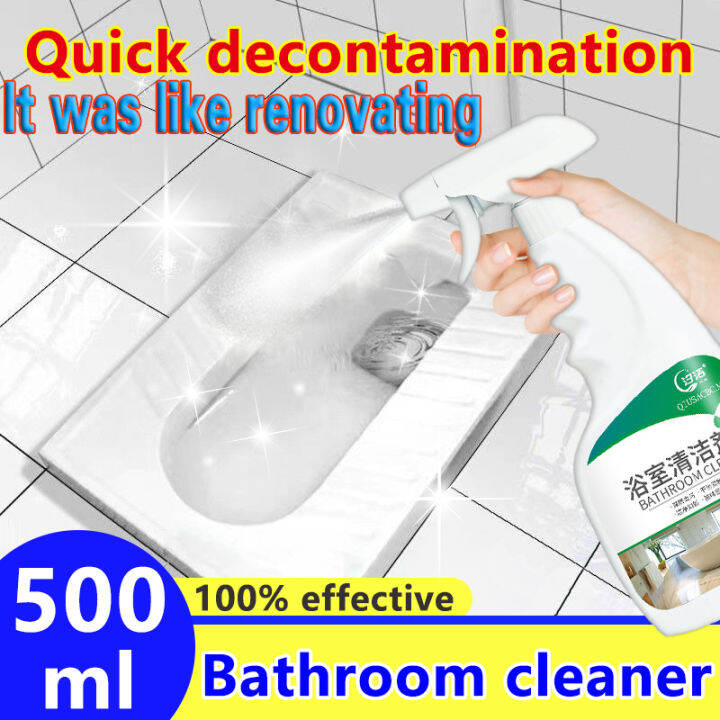 COD hot sale bathroom cleaner lemon scent 500ml toilet stain remover