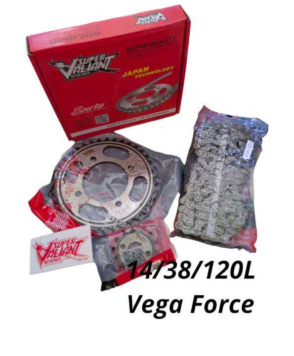 VEGA FORCE SET SPROCKET (1438 WITH CHAIN) Lazada PH