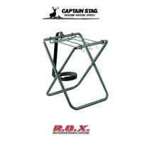 CAPTAIN STAG WATER TANK STAND (WITH BELT HOOK) GREEN ขาตั้ง ขาตั้งถังน้ำ ขาตั้งถังน้ำพกพา