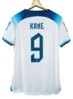 9 KANE FULL PATCH ENGLAND HOME MATCH VS FRANCE WC 2022 FOOTBALL SHIRT SOCCER JERSEY