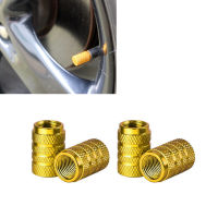 4PCS รถยางวาล์ว Caps Knurled ยางวาล์ว Caps อลูมิเนียมยางล้อวาล์ว Caps สำหรับรถยนต์รถจักรยานยนต์รถบรรทุกจักรยาน-ttlg4809