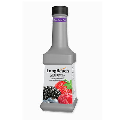สินค้ามาใหม่! ลองบีช ไซรัป กลิ่นมิกซ์เบอร์รี่ 900 มล. Longbeach Mixed Berry Puree 900 ml ล็อตใหม่มาล่าสุด สินค้าสด มีเก็บเงินปลายทาง