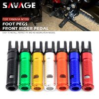 Newprodectsonming For YAMAHA MT09 2021 2014 2022 Front Foot Pegs Footrest MT 09 SP 2022 Motorcycle Accessories Rider Pedal Footpegs CNC Aluminum