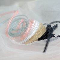 2 Meters Width 0.7cm 5 Colors Embroidery Ruffle Trim Bilateral Fabric Headwear Sewing Supplies