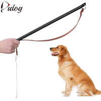 Strong Leather Dog Training Whip Leash Durable Pet Training Tool Leashes For Medium Large Dogs German Shepherd Schutzhund