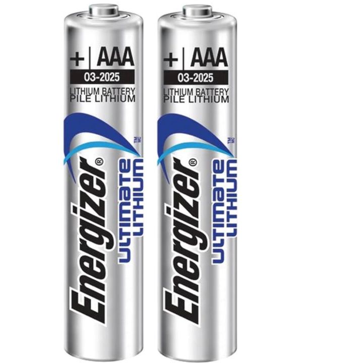 แท้-100-energizer-ultimate-lithium-battery-aa-aaa-pack2-ถ่านลิเธี่ยม-aa-aaa-แพ็ค-2-ก้อน-energizer-l91-rp2