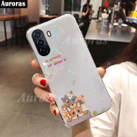 2023เคสโทรศัพท์ใหม่สำหรับ Huawei Nova Y71เคสนิ่มลายแมวหมีสุนัขตัวการ์ตูนน่ารักเด็กหญิงซิลิโคนใสสำหรับ Huawei Nova Y71ฝาหลัง Y70