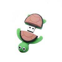 Mini Cartoon Tortoise USB Flash Drive 2.0 Pendrives 32GB 64GB 128MB Animal Sea Turtle Memory Sticks Disk for Photography Gifts