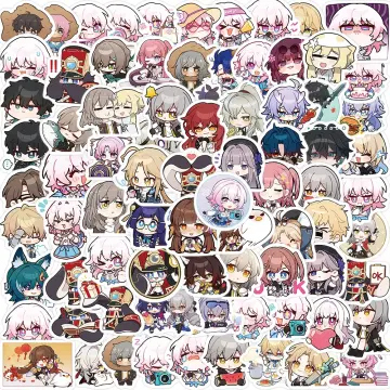 GACHA Star Rail Pass Dakimakura Vinyl Sticker