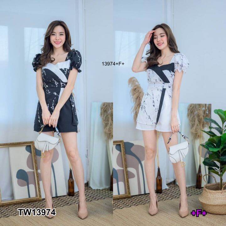 tw13974-set-เสื้อลายหินอ่อน-กางเกงขาสั้น