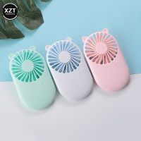 Portable Mini Fan Handheld USB Chargeable Desktop Fans 3 Mode Adjustable Summer Cooler For Outdoor Travel Office