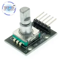 {:“=-】โมดูลเข้ารหัสโรตารี EC11 360องศาสำหรับบอร์ดพัฒนาอิฐ Arduino สวิตช์เซ็นเซอร์ PLR KY-040ด้วยหมุด