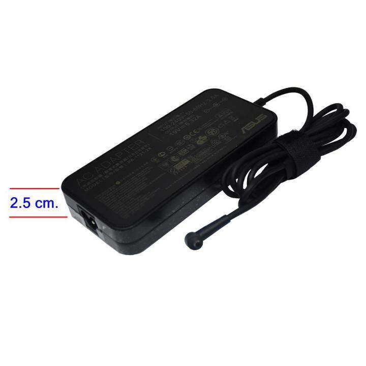 อะแดปเตอร์-อัซซุส-asus-adapter-120w-19v-6-32a-ขนาดหัว-4-5x3-0-เกรด-original-รุ่นใหม่-รูปร่างบาง-slim