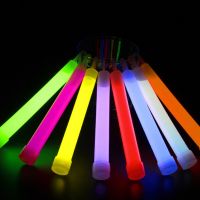 10pcs 6 Inch Outdoor Emergency Glow Sticks Waterproof Fluorescence Light with Hook Non-toxic Hiking Camping Equipment