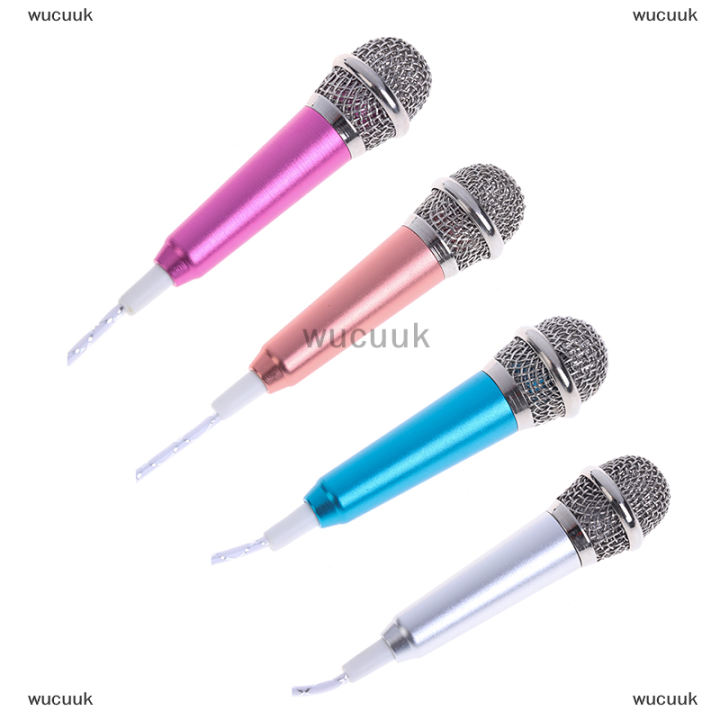 wucuuk-3-5mm-stereo-studio-mic-ktv-คาราโอเกะมินิไมโครโฟนพร้อมหูฟัง-ขาตั้ง