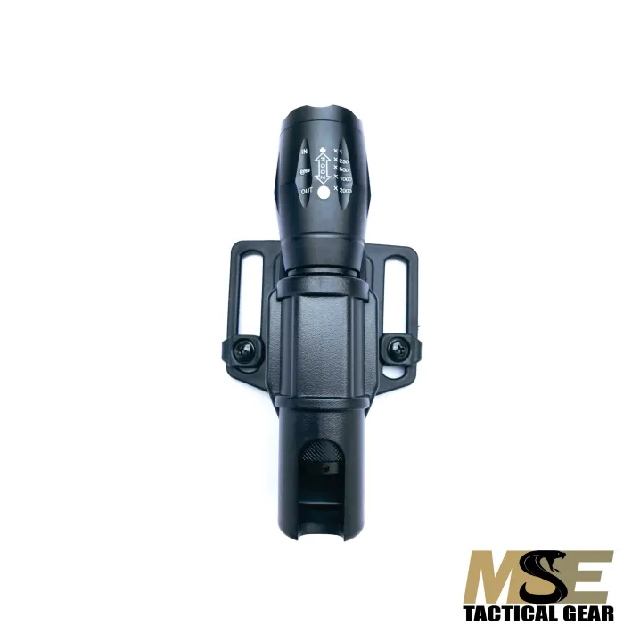 Flashlight Holder Tactical, Flashlight Rechargeable, Flashlight Holster