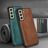 สำหรับ Samsung Galaxy S21 Fe 5G เคสหนังหนังสร้างบรรยากาศเคสโทรศัพท์ปลอกนิ่ม