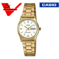 นาฬิกา ผู้หญิง เรือนทอง casio รุ่น LTP-V006G-7B ของแท้ ประกันศูยน์เซ็นทรัล 1 ปี (CMG)