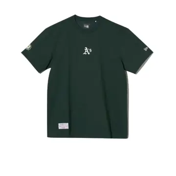 T-shirts New Era Oakland Athletics Mlb Large Logo Oversized Tee Black