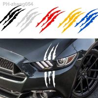 【CC】 Car Sticker Reflective Claw Scratch Marks Headlight Decal Exterior Vinyl Accessories