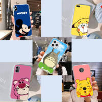 RF-11 Bear Flexible TPU เคสโทรศัพท์ หรับ Realme Narzo 50i C20A 5I C25S 6I 3I 5 6S C15 C11 C21 7I 20 6 C12 C25 8 C17 30A C21Y C3 C20 3 C2 5S C25Y Pro Lite Pro