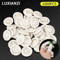 【CW】 LUXIANZI 1000Pcs Cover Rubber Gloves Disposable Durable Non-slip Anti-static Cots