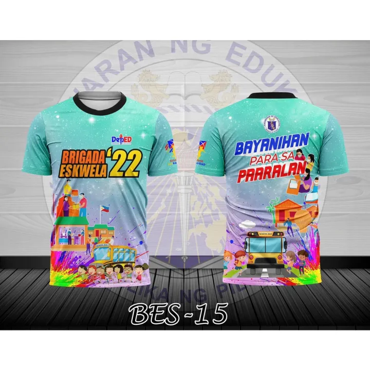 BRIGADA ESKWELA FULLY SUBLIMATED TSHIRTS Batch Read Tshirt Lazada PH