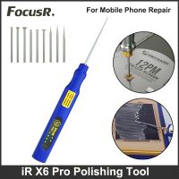 MECHANIC Ir X6 Pro Electric IC Chip Polishing Pen Carving Grinding Machine With UFO LCD Screen Stencil For Iphone Repair Tools