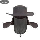 EsoGoal Summer Sun Hat Protection Caps Flap 360 Outdoor Fishing Hat with