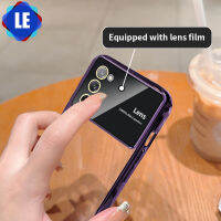 เคสโทรศัพท์สำหรับ Samsung S20ฝาหลังกระจก TPU เนื้อนิ่มโปร่งใสเคลือบด้วยไฟฟ้า FE ตัวปกป้องกล้องถ่ายรูป