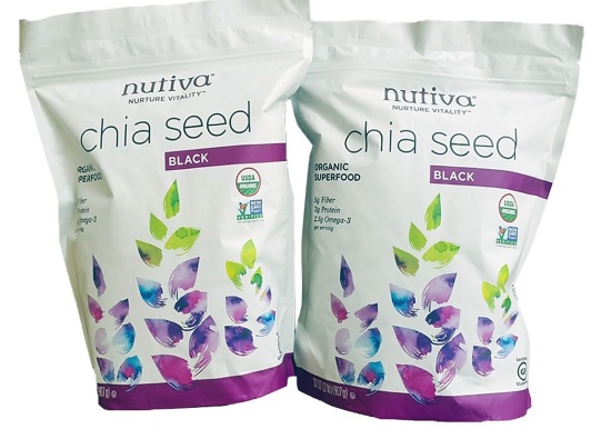 Hạt chia nutiva chia seed cao cấp từ mỹ 907gr - ảnh sản phẩm 1