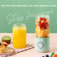 Handheld Blender Juicer 500Ml Mini Portable Fruit Juicer Cup 6-Blade Sports Travel Cup Mixer Usb Food Processor Milk Juicer