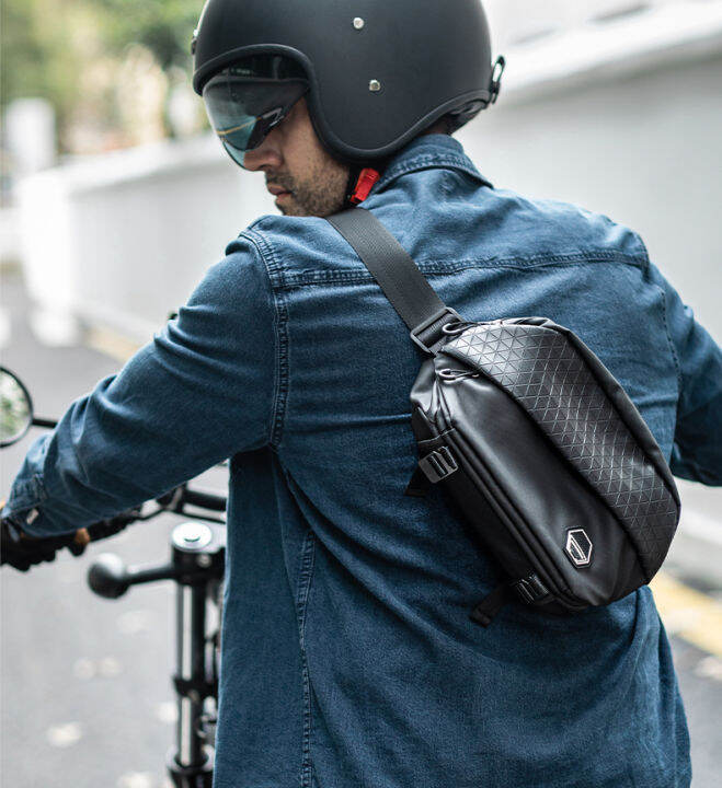 ROCKBROS Backpack Universal Riding Messenger Bag Motorcycle Bag Sports