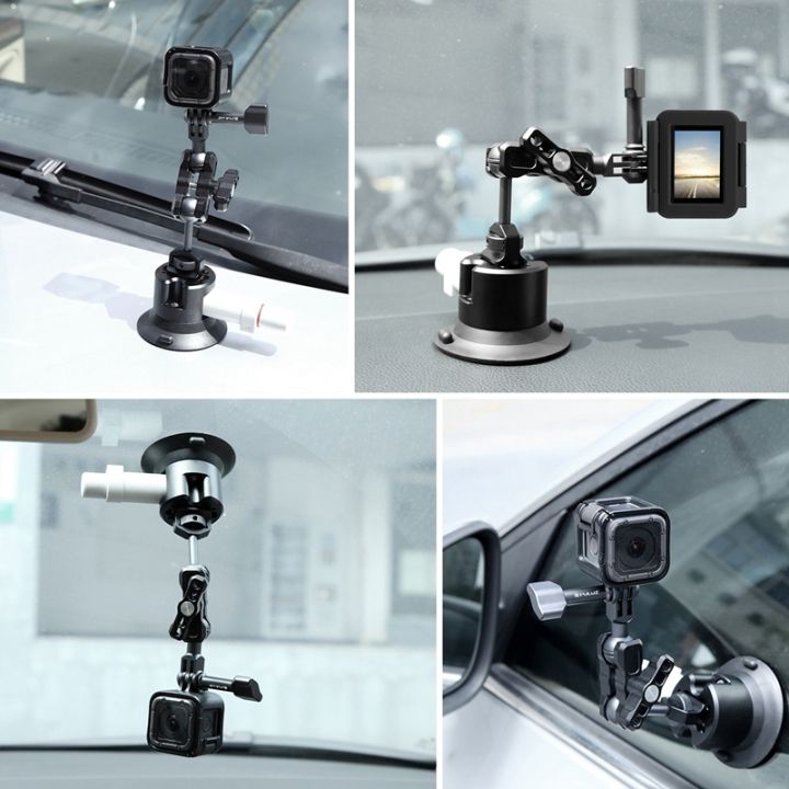 suction-cup-mount-and-arm-for-hero-11-10-9-8-action-camera-mount-bracket-3inch-dual-rotatable-ballheads