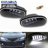 2ชิ้นด้านหน้า LED PTF ไฟตัดหมอก foglamp สำหรับ Daewoo Chevrolet lanos 5เลนส์