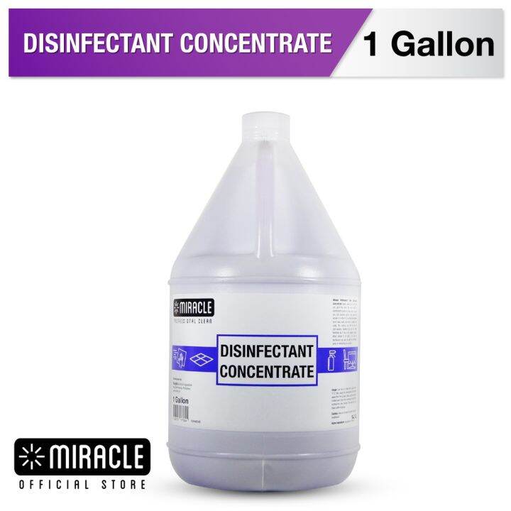 Miracle Clean Disinfectant Concentrate 1 Gallon Lazada PH
