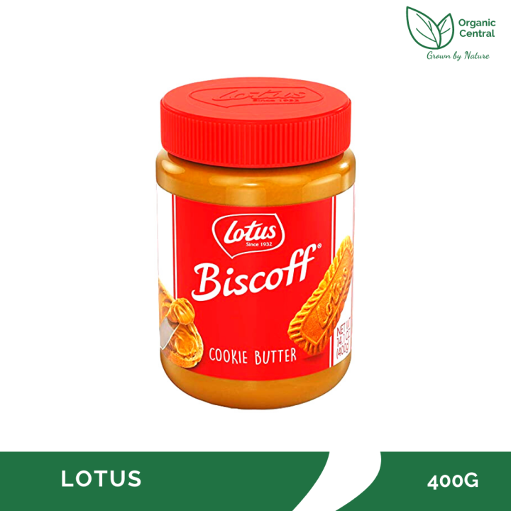 Lotus Biscoff Cookie Butter Spread 400g Lazada PH