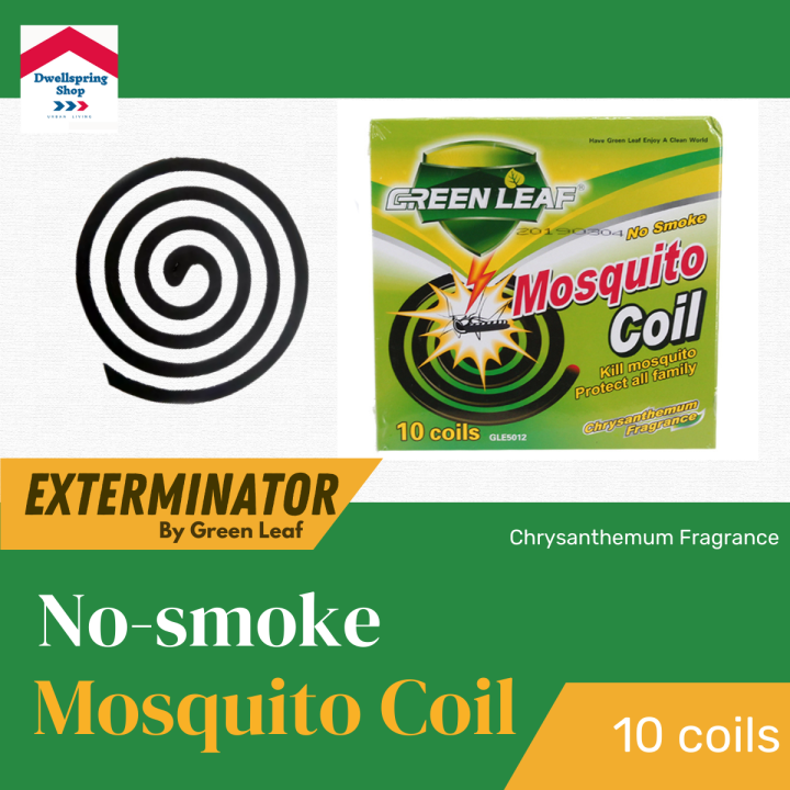 GREEN LEAF NO SMOKE KATOL 10 Coils Box Set Effective Anti Dengue Lamok
