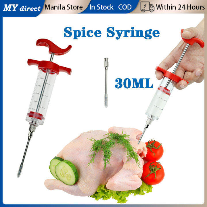 30ml Spice Syringe Chicken Flavor Syringe BBQ Meat Flavor Turkey