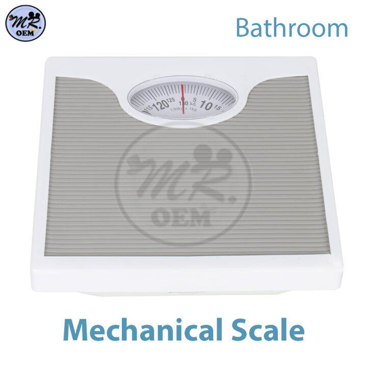 Bathroom Mechanical Pointer Accurate Weight Scale With Pu Anti-slip Mat